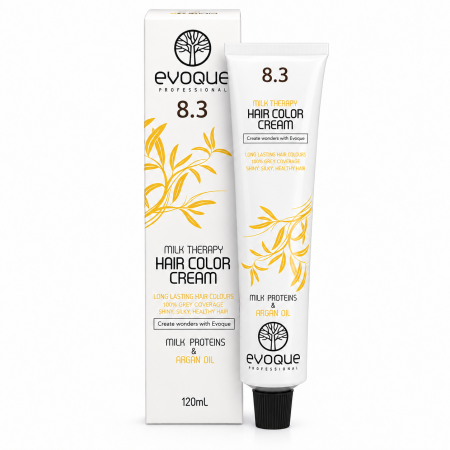 Vopsea de par profesionala GOLD LIGHT BLONDE - S.U.A. (8.3) - EVOQUE PROFESSIONAL [1]