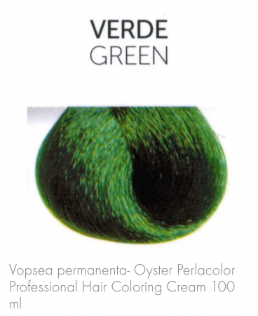 Vopsea permanenta - ITALIA Professional Hair Coloring Cream 100 ml GREEN [2]
