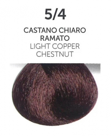 Vopsea permanenta - ITALIA Professional Hair Coloring Cream 100 ml -  LIGHT COOPER CHESTNUT 5/4 [1]