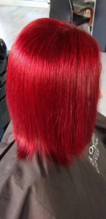 Îngrijire personală și cosmetice - Vopsea permanenta -ITALIA Professional Hair Coloring Cream - RED