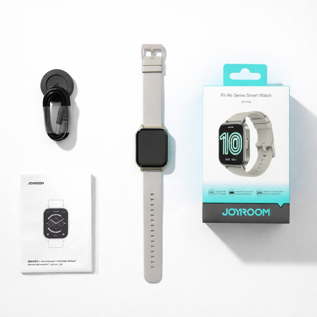 contor bidirectional trifazat Ceas Inteligent (smartwatch) Fit-Life Pro Bej