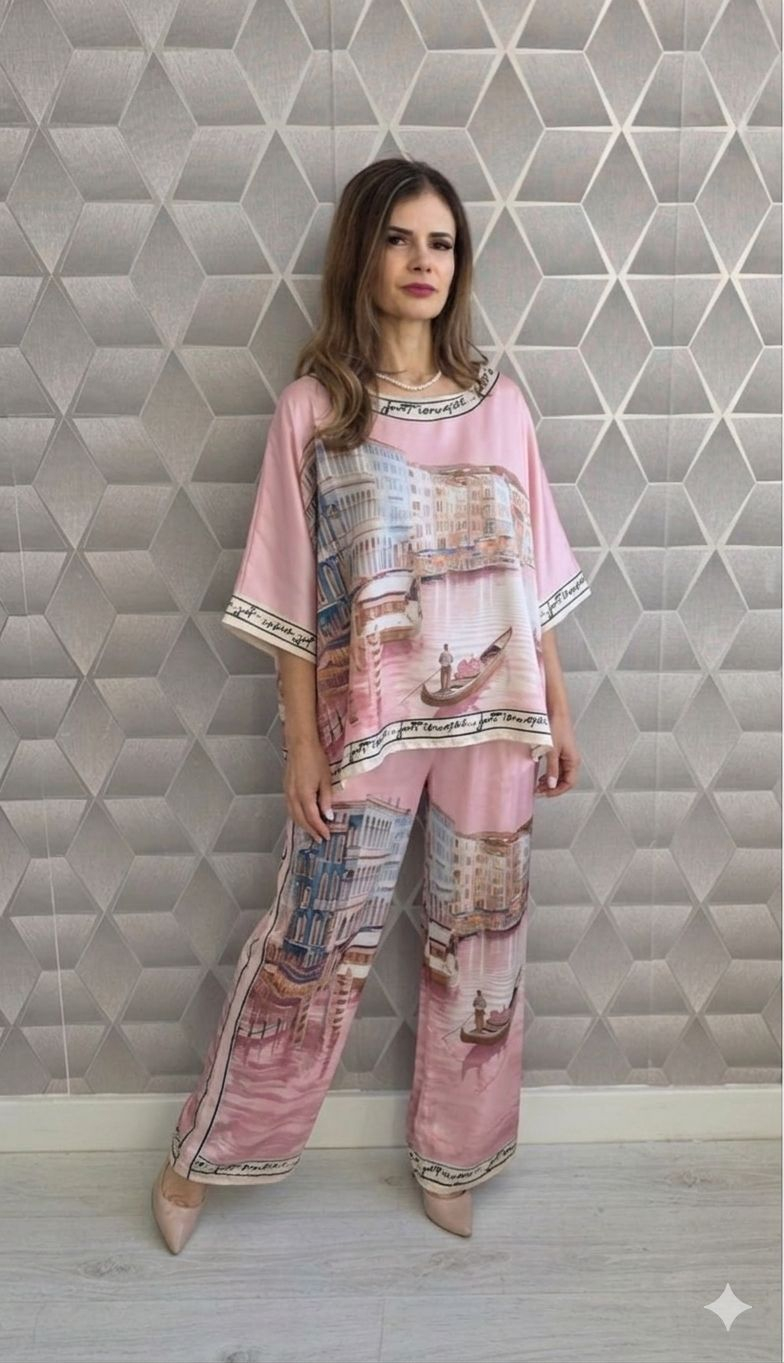 AndraRose Styles Compleu - Venice Escape XL, Roz Pudra