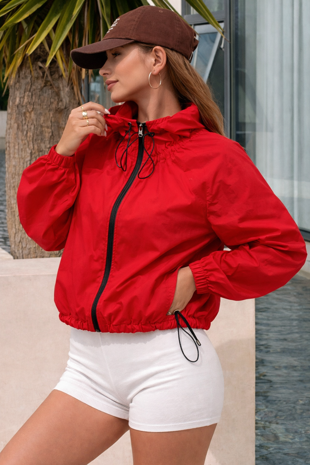 AndraRose Geaca Concept XL, Rosu