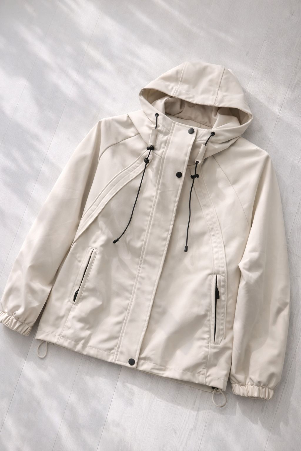 AndraRose Styles Geaca - Marble Elite Hoodie XL, Ecru