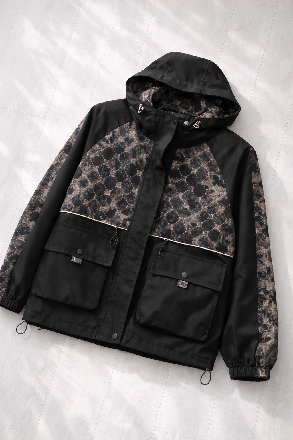 AndraRose Styles Geaca - Marble Elite Hoodie XL, Negru