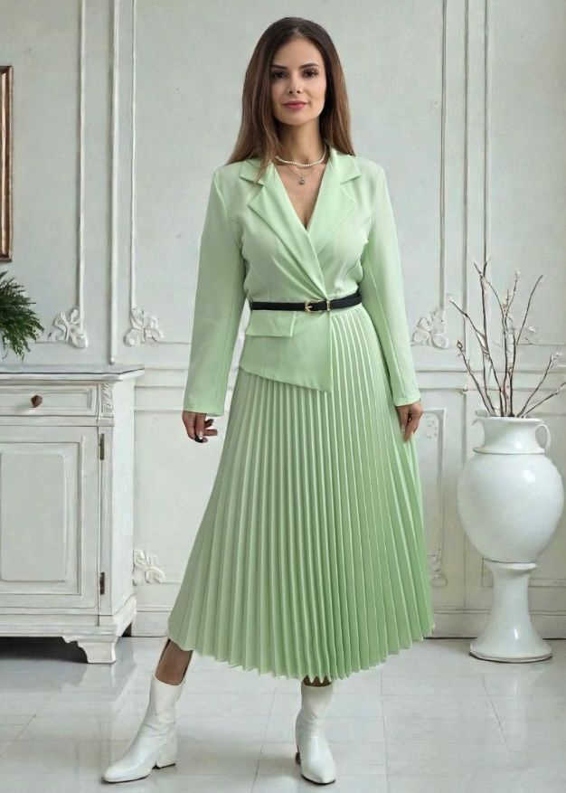 scaun elegant Rochia Elegant Muse XL, Verde Deschis