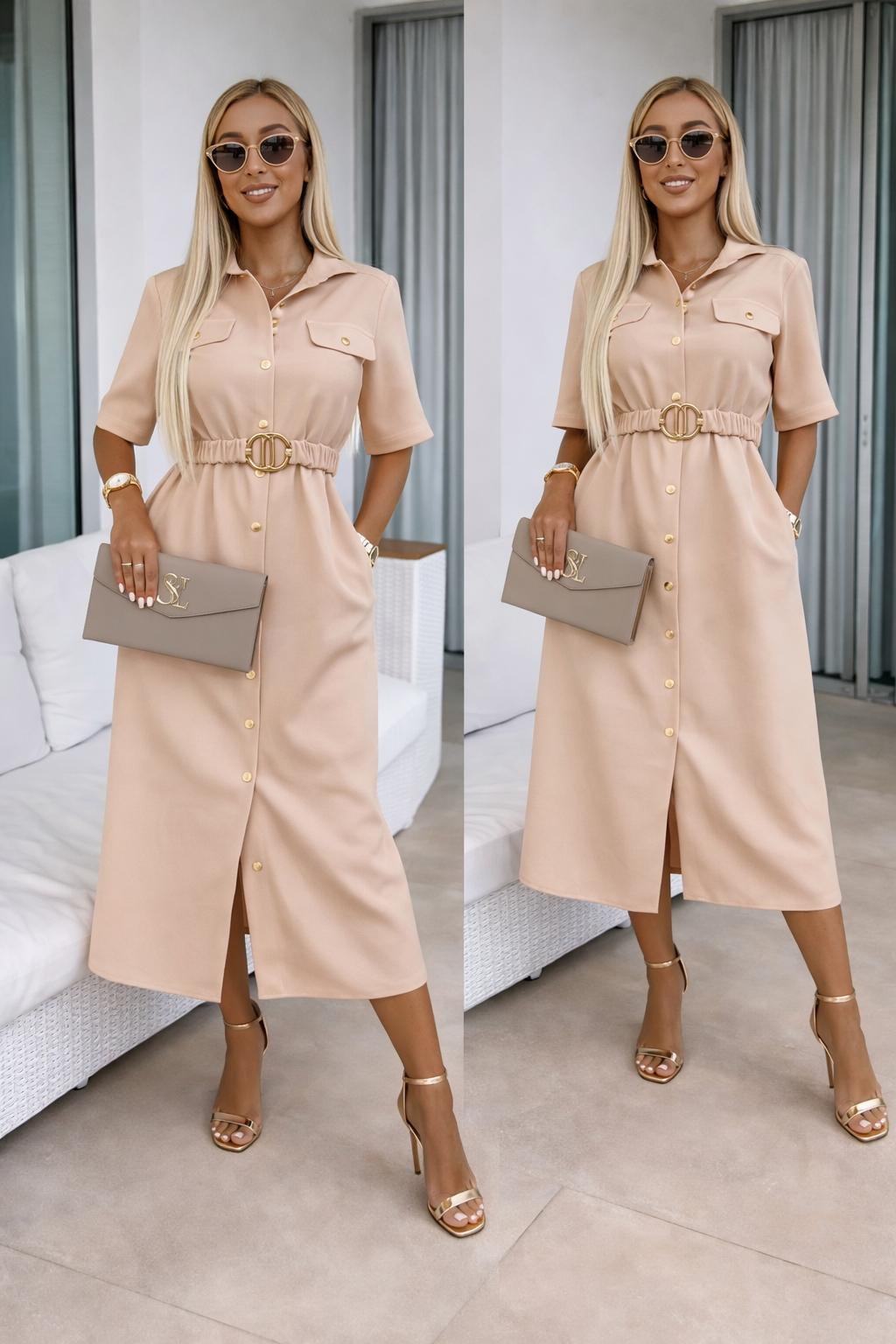 rochie dama Rochie - Kalipso XL, Crem