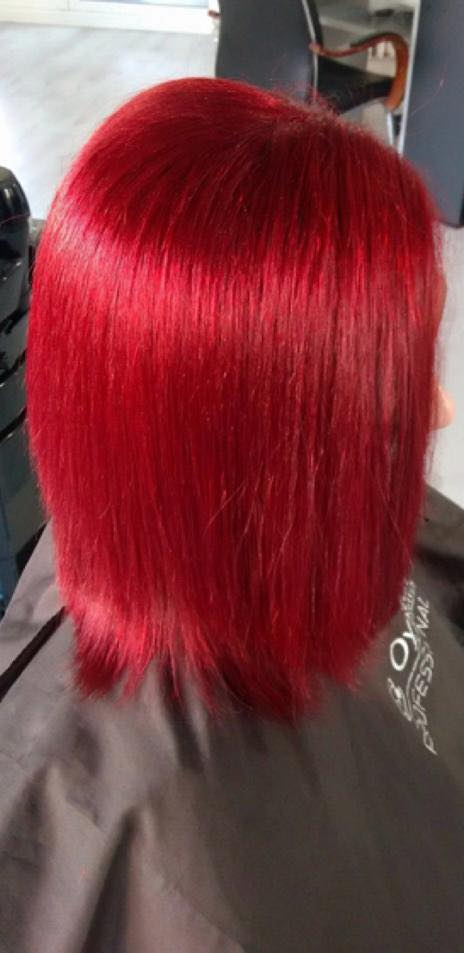 Oyster Vopsea permanenta -ITALIA Professional Hair Coloring Cream - RED