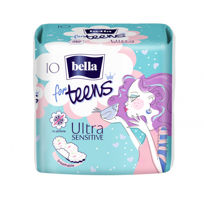 Absorbante Bella For Teens Ultra Sensitive 10 buc. [1]