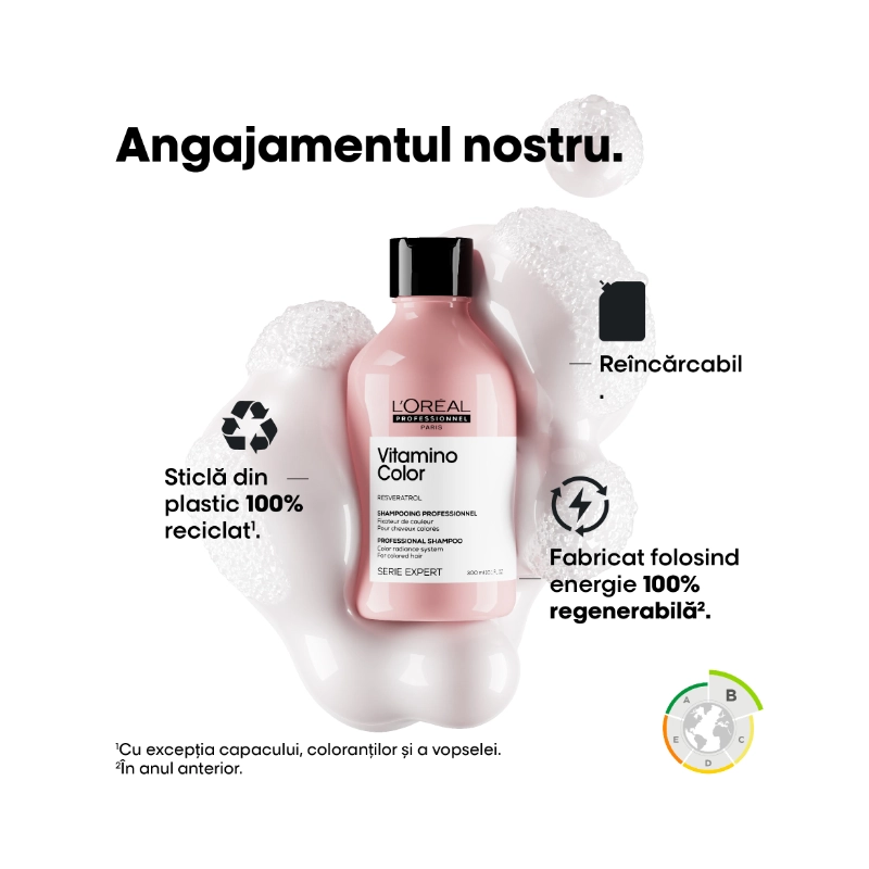 L'Oreal Professionnel SE Vitamino Color Resveratrol Sampon pentru par vopsit 300ml [4]