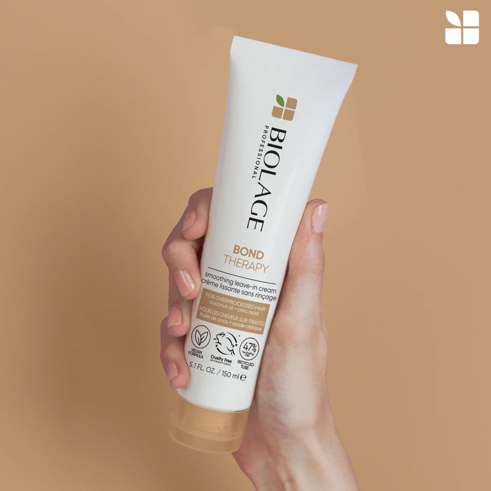 LEAVE-IN Matrix Biolage Bond Therapy fara clatire pentru par deteriorat cu ulei de cocos si acid citric 150ml [2]