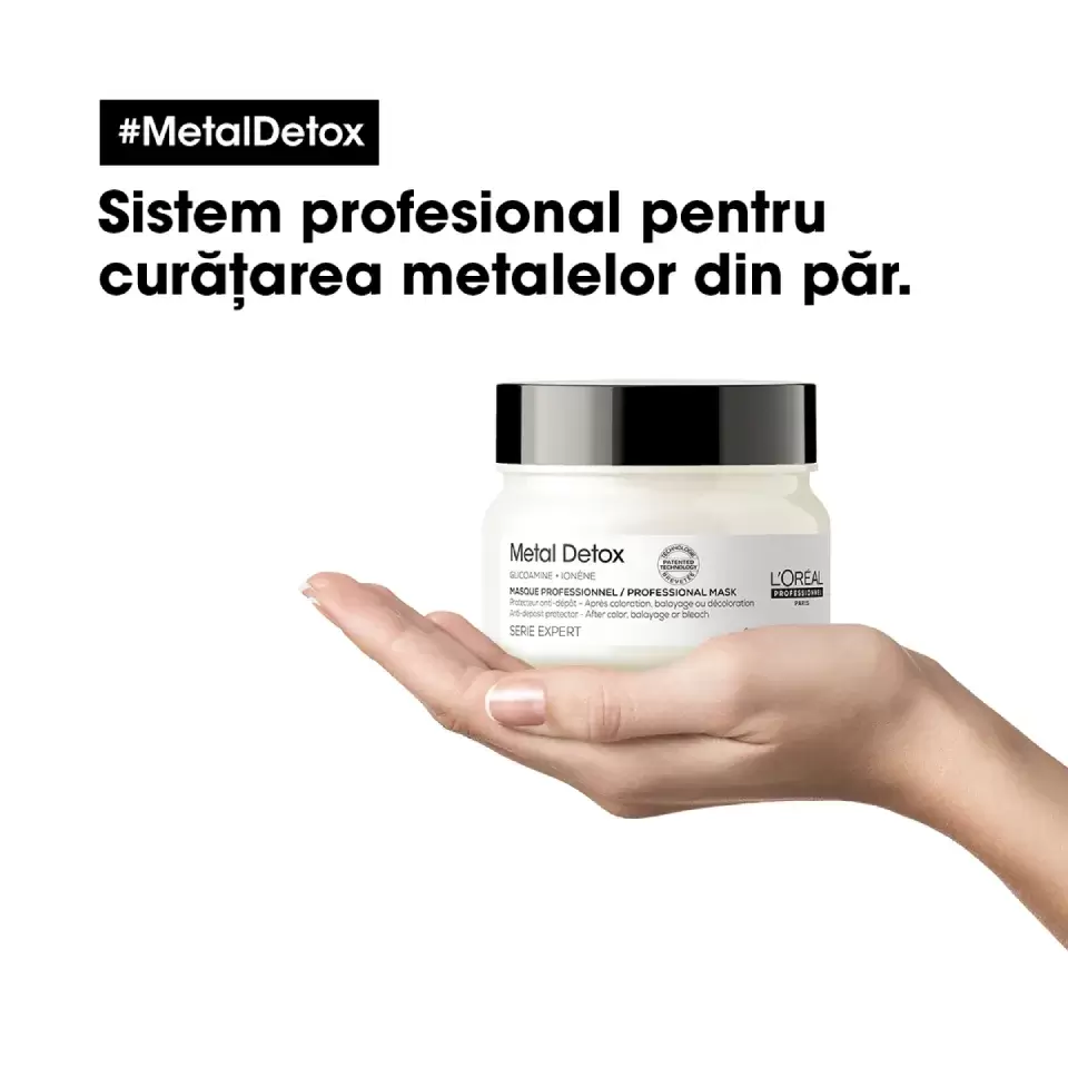 Masca de par L'Oreal Professionnel Serie Expert Metal Detox 250ml [2]