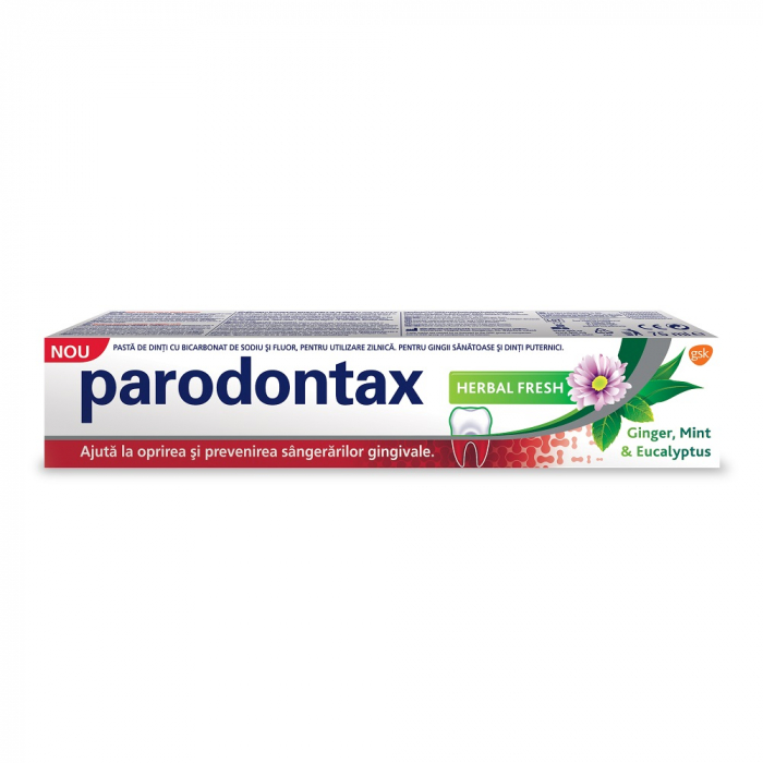 Pastă de dinți Herbal Fresh Parodontax, 75 ml [1]