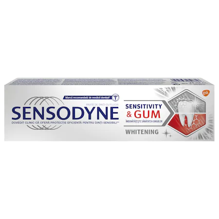 Pasta de dinti Sensodyne Sensitivity and Gum Whitening, 75 ml [1]