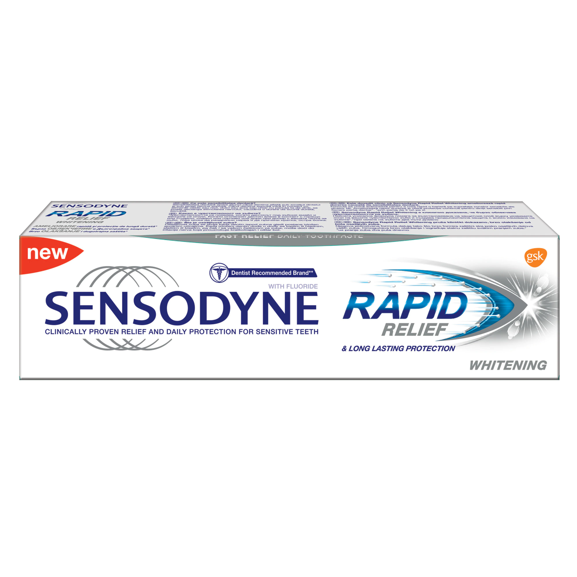Sensodyne Rapid Relief Whitening [1]