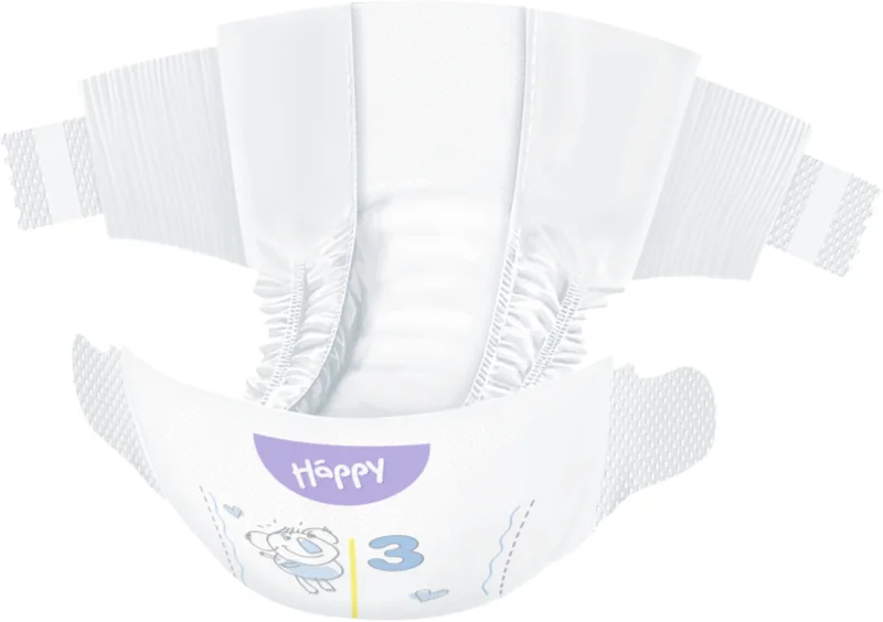 Scutece Happy 3 Midi 5-9 kg 16 buc. [2]