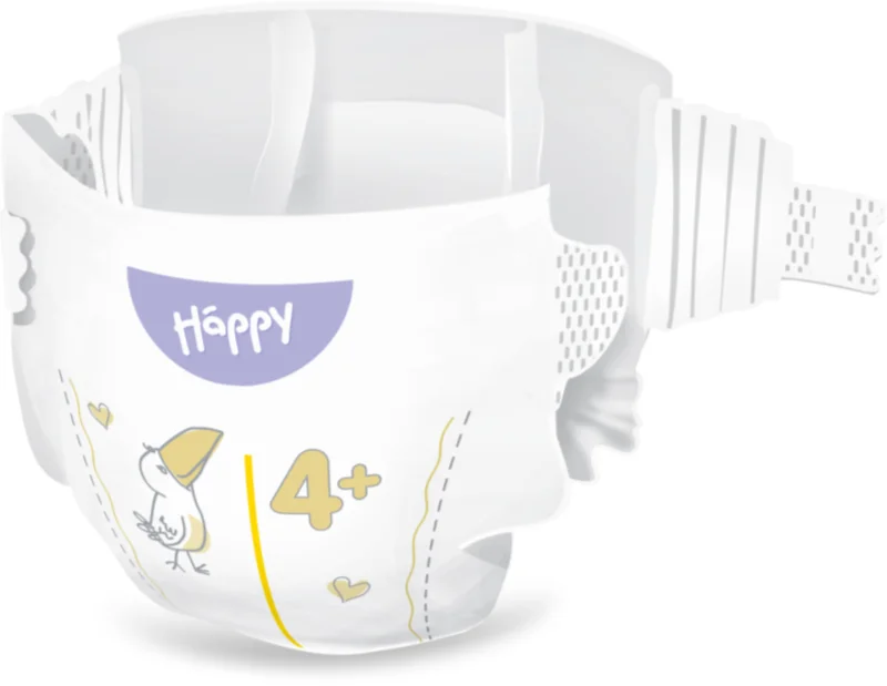 Scutece Happy 4 Maxi 8-14 kg 14 buc. [2]