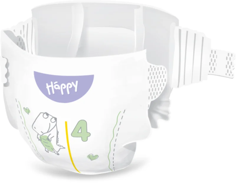 Scutece Happy 4 Maxi 8-14 kg 14 buc. [2]