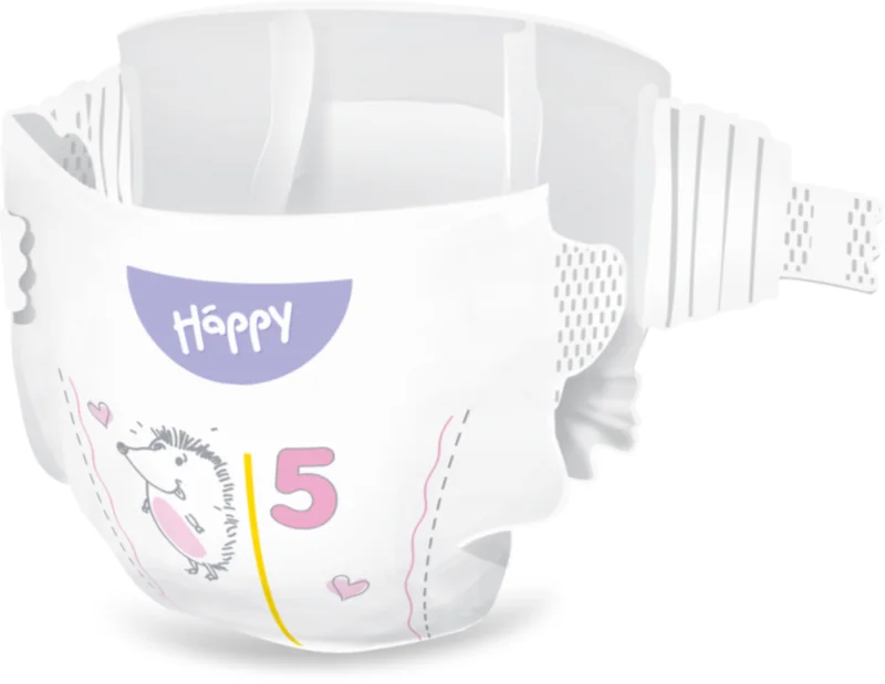 Scutece Happy 5 Junior 11-18 kg 12 buc. [2]