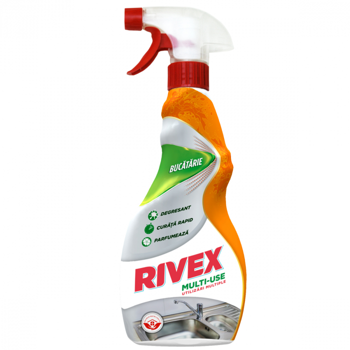 Solutie Rivex Pentru Bucatarie Antibacterian 750 ml [1]