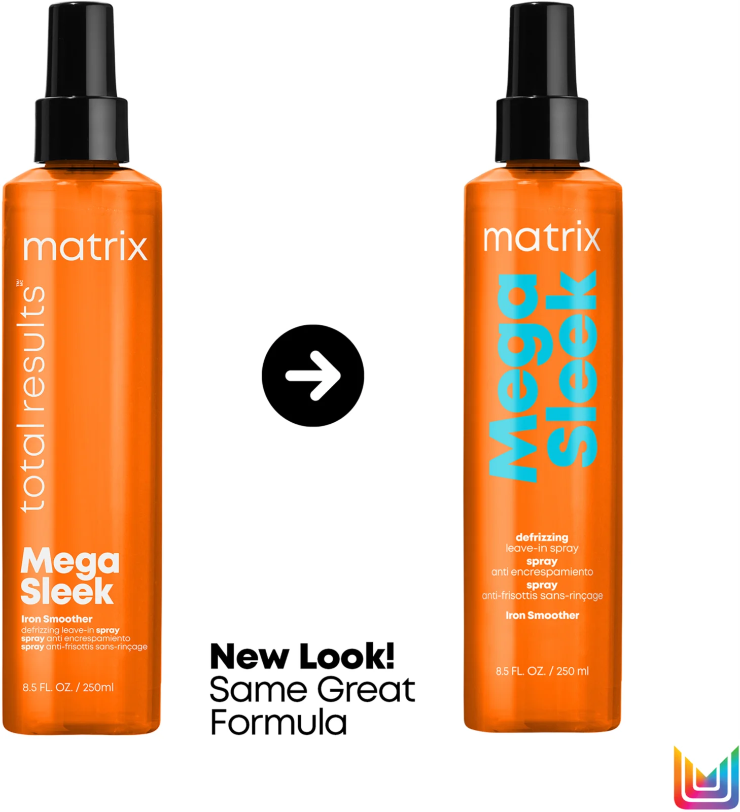 Spray Matrix Total Results Mega Sleek Iron Smoother 250 ml [2]