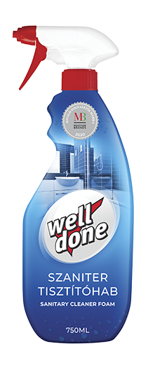 Spuma Well Done Pentru Curatarea Obiectelor Sanitare 750 ml [1]