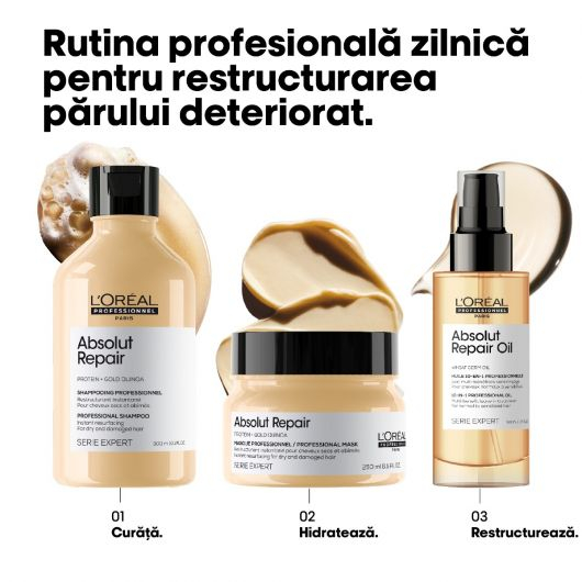 Ulei de par L'Oreal Professionnel Serie Expert Absolut Repair 10in1 90ml [3]
