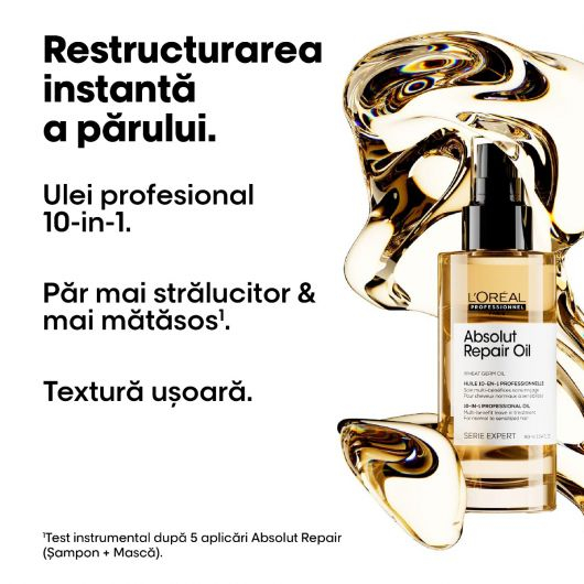 Ulei de par L'Oreal Professionnel Serie Expert Absolut Repair 10in1 90ml [2]