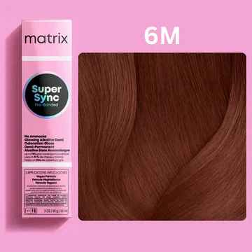 Vopsea Matrix Color Sync 6M Blond Inchis Moca 90 ml [2]