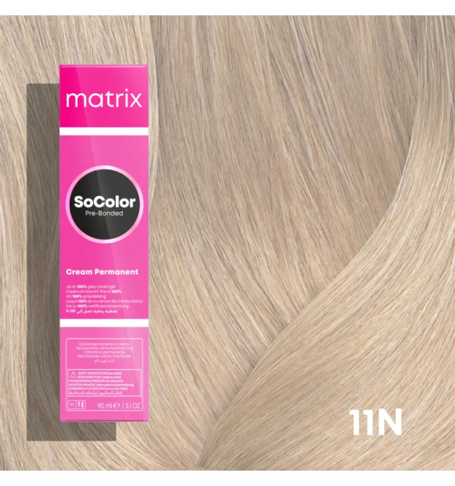 Vopsea Matrix Socolor Beauty 11N Blond Extra Deschis Natural 90 ml [2]