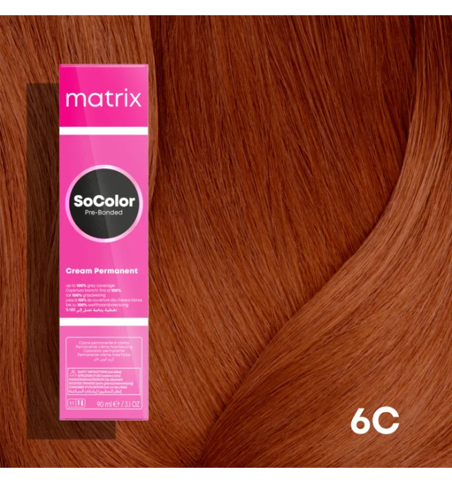 Vopsea Matrix Socolor Beauty 6C Blond Inchis Aramiu 90 ml [2]