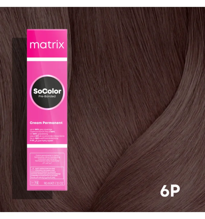 Vopsea Matrix Socolor Beauty 6P Blond Inchis Perla 90 ml [2]