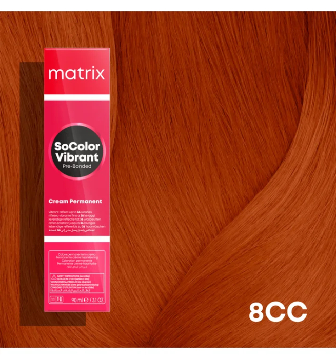 Vopsea Matrix Socolor Beauty 8CC Blond Deschis Cupru Cupru 90 ml [2]