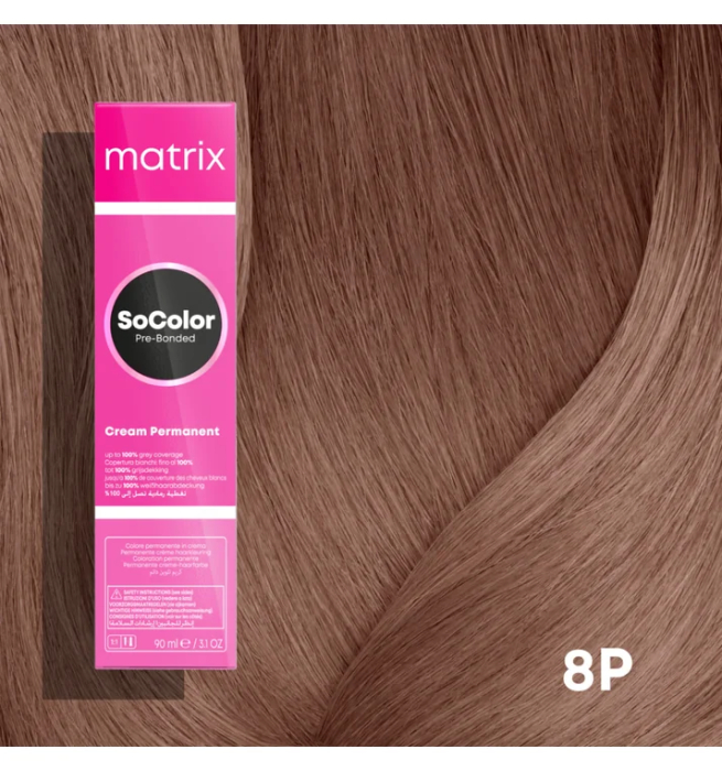 Vopsea Matrix Socolor Beauty 8P Blond Deschis Perla 90 ml [2]