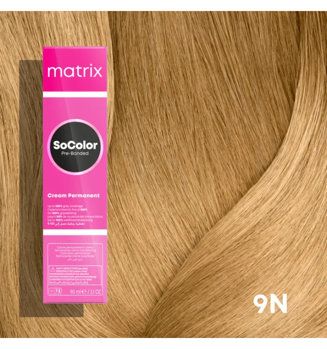 Vopsea Matrix Socolor Beauty 9N Blond Foarte Deschis Natural 90 ml [2]
