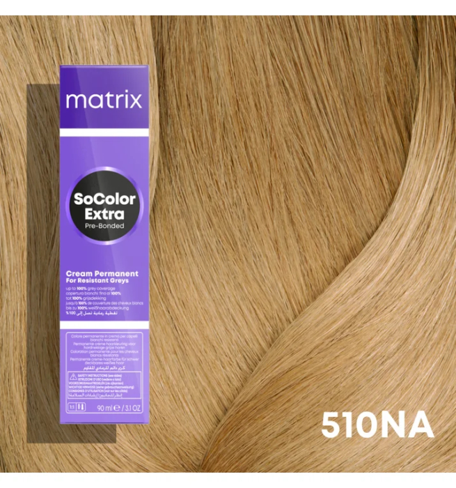 Vopsea Matrix Socolor Beauty Extra Coverage 510NA Blond Foarte Foarte Deschis Natural Cenusiu 90 ml [2]