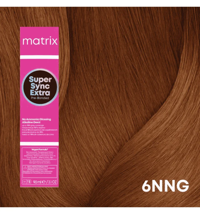 Vopsea Matrix Super Sync Extra 6NNG Blond inchis extra natural natural gold 90ml [2]