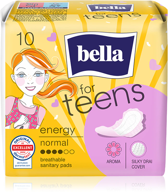 Igiena Feminina - Absorbante Bella For Teens Energy 10 buc.