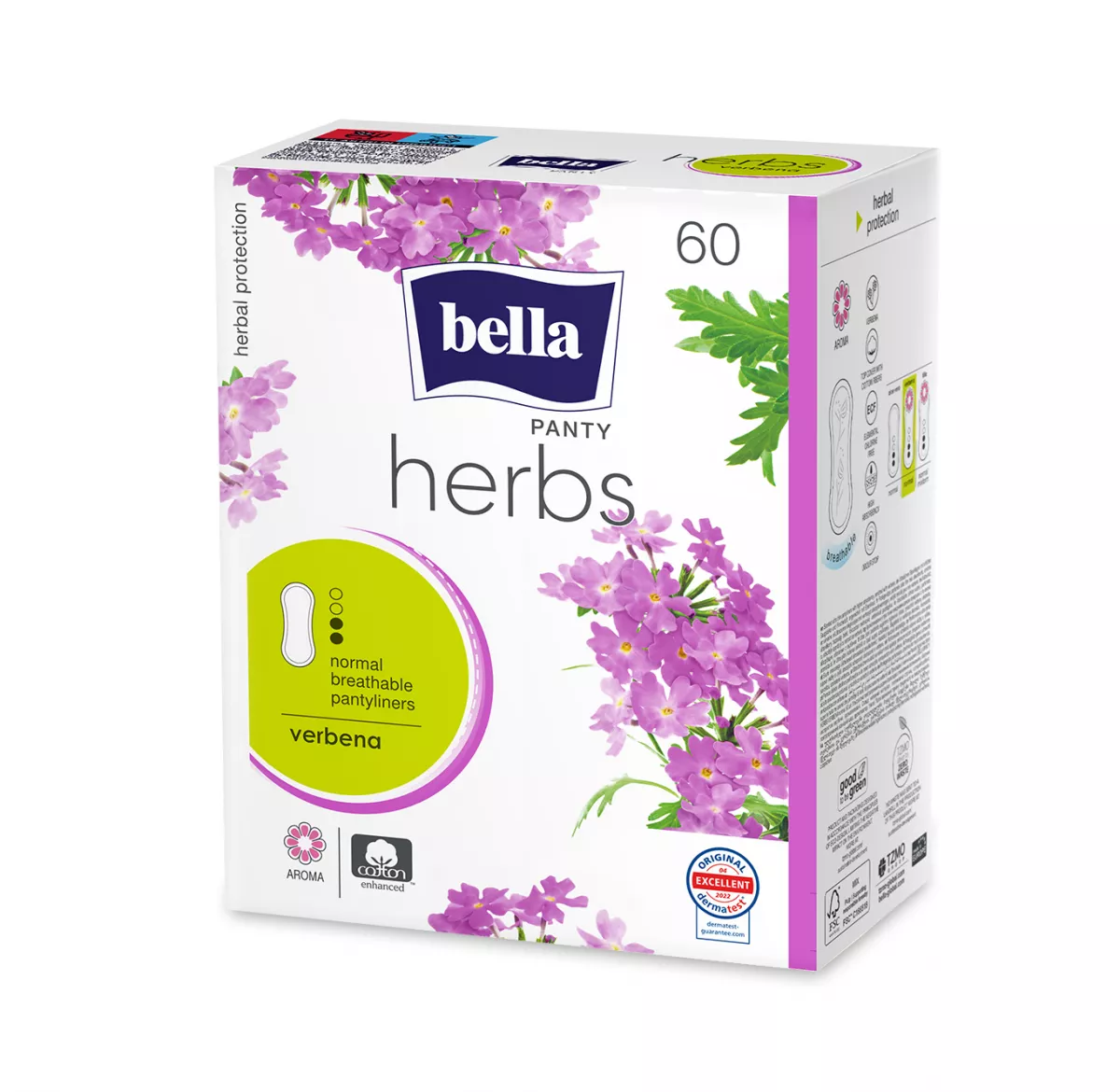 Absorbante zilnice - Absorbante Bella Herbs Panty Verbena 60 buc.