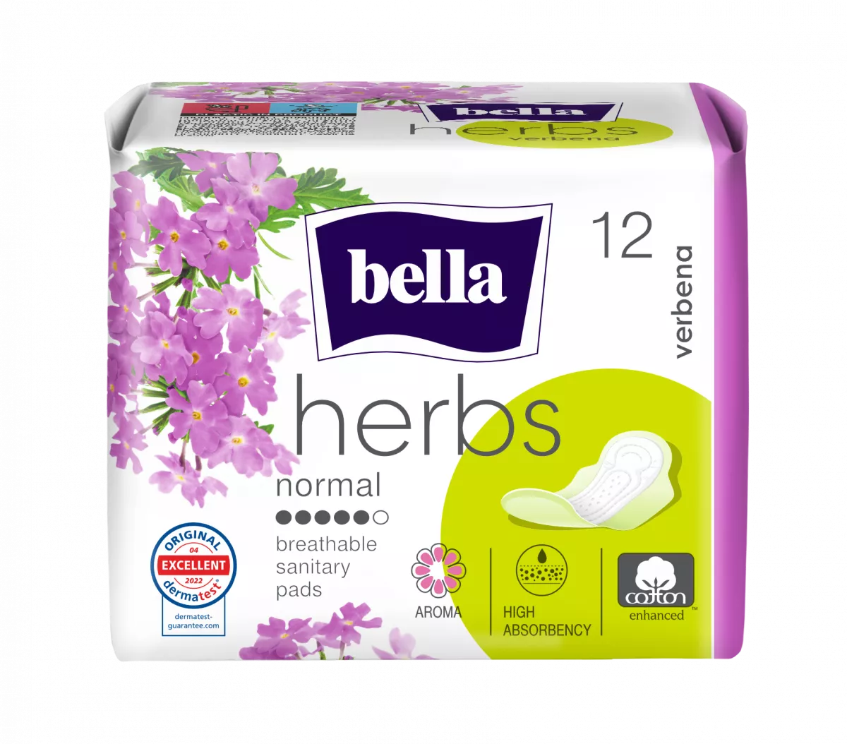 Igiena Feminina - Absorbante Bella Herbs Verbena 12 buc.