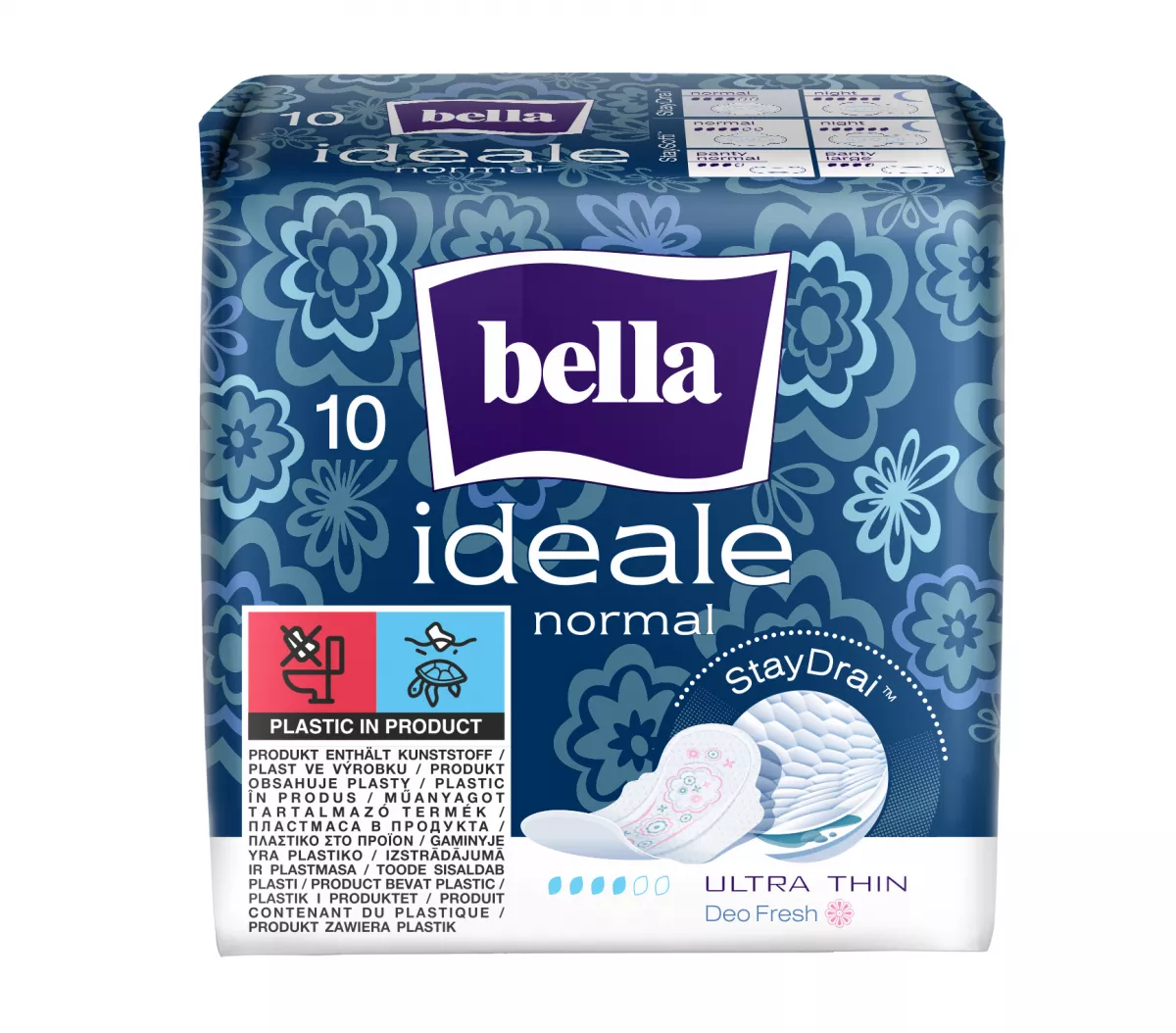Absorbante Bella Ideale Stay Drai Normal 10 buc