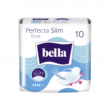 Igiena Feminina - Absorbante Bella Perfecta Blue 10 buc.