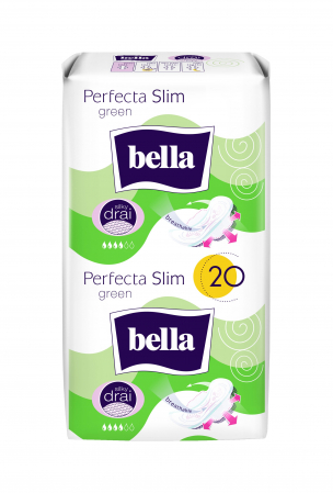 Igiena Feminina - Absorbante Bella Perfecta Duo Green 20 buc.