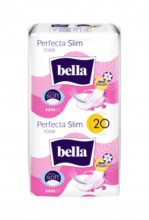 Igiena Feminina - Absorbante Bella Perfecta Duo Rose 20 buc.