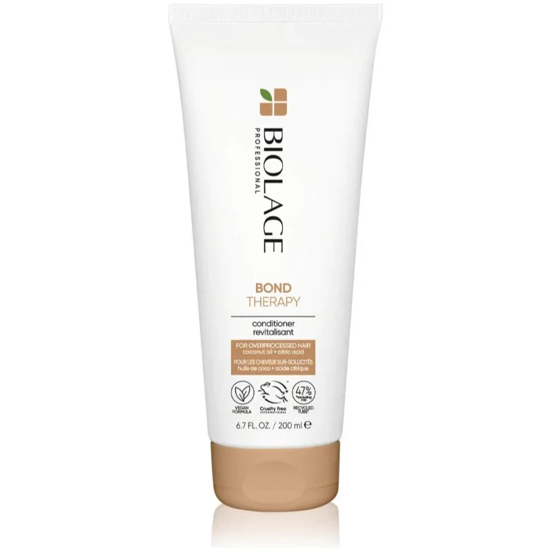 Balsam Matrix Biolage Bond Therapy pentru par deteriorat cu ulei de cocos si acid citric 200ML