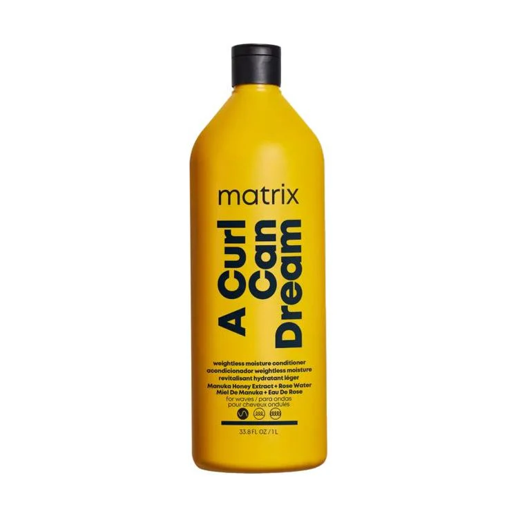 Balsam de Par - Balsam Matrix Total Results A Curl Can Dream Pentru par ondulat 1L cu miere de Manuka si apa de trandafir