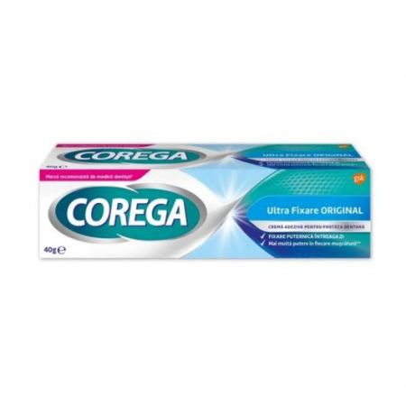 Crema Adeziva - Crema Adeziva Corega Pentru Proteze Dentare Ultra Fixare 40 g
