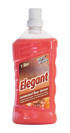 Produse curatare bucatarie - Detergent Well Done Parchet Laminat & PVC Elegant 1000 ml