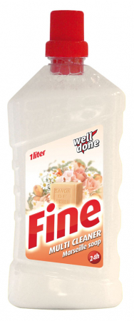 Produse curatare bucatarie - Detergent Well Done Universal Multicleaner Fine Marseille Soap 1000 ml
