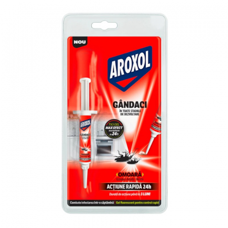 Insecticide si capcane - Insecticid concentrat Aroxol Fluorescent TX3 gel, 5g